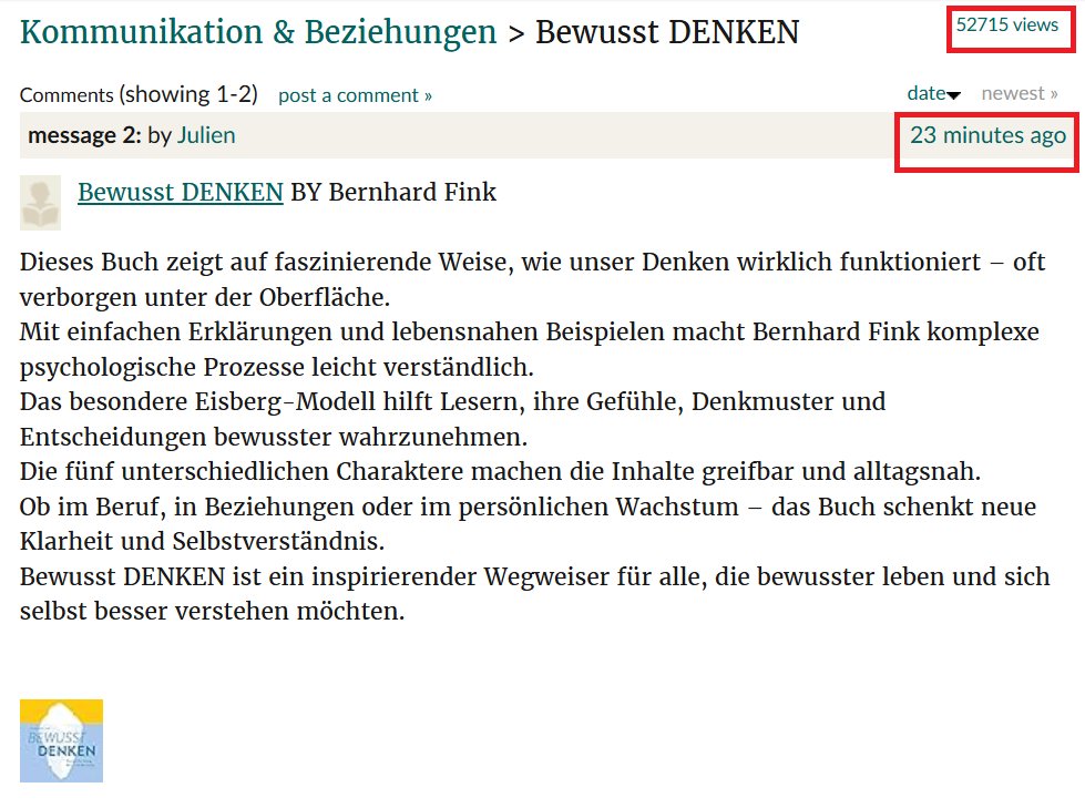 Kommunikation & Beziehungen › Bewusst DENKEN Goodreads discussion proof